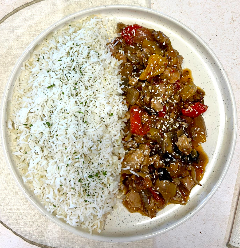 Korean BBQ Chicken & Rice