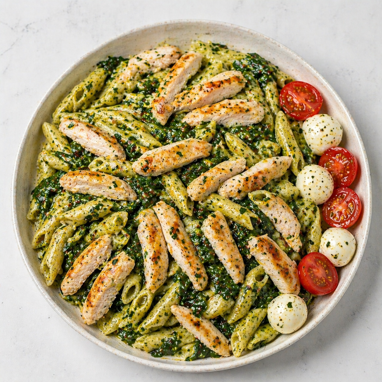 Pasta Pollo Verde