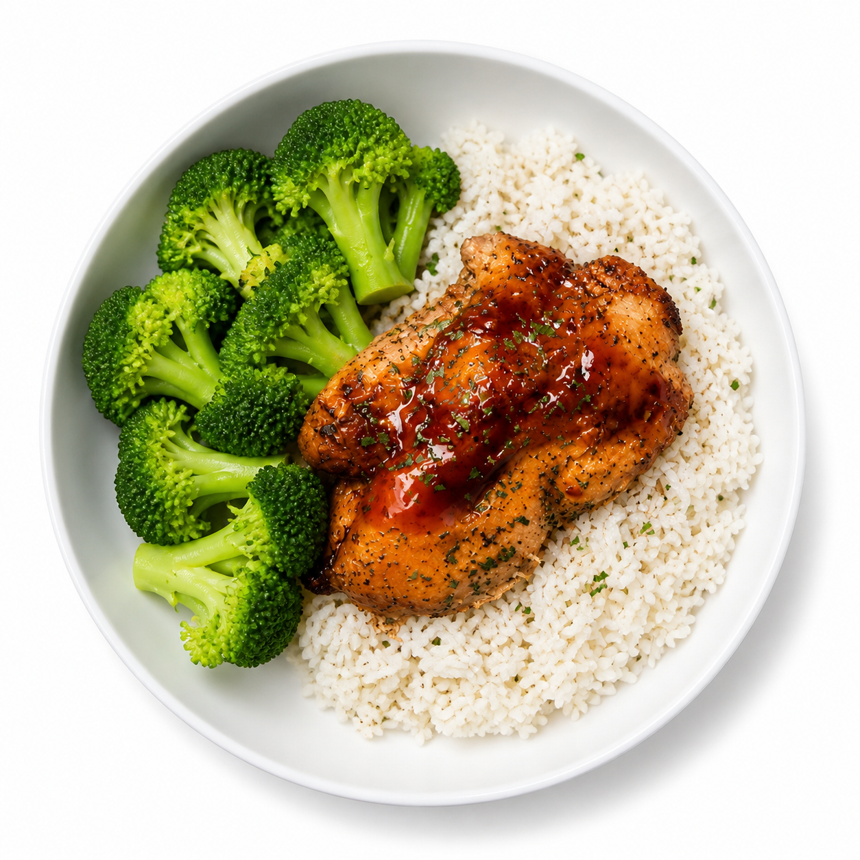 Chicken & Green Teriyake Rice Bowl