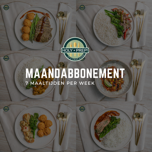 3 Maandenabbonement - 7 maaltijden/week